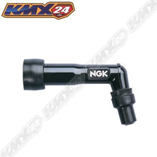 NGK Zündkerzenstecker XD10F-S mit Entstörwiderstand schwarz