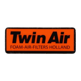 Twin Air Vintage Decal Aufkleber Sticker 90x30mm orange/schwarz