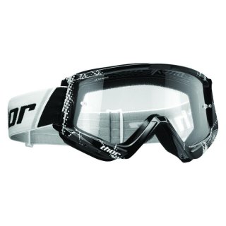 Thor Combat Web Goggles Motocross Brille schwarz/wei
