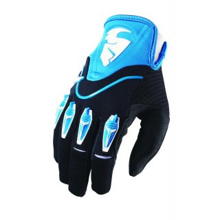 Thor Flow Gloves Motocross Enduro Handschuhe blau/schwarz