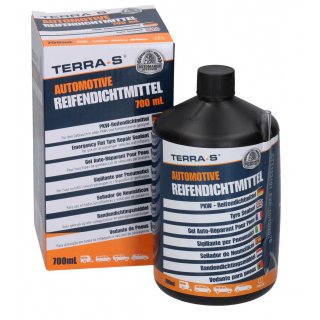 TERRA-S Reifendichtmittel Nachfllflasche 700ml fr Reifenpannenset Standard Kit