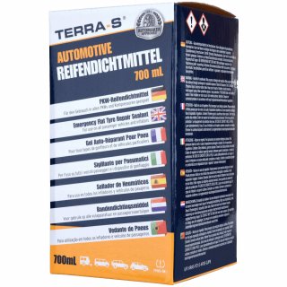 TERRA-S Reifendichtmittel Nachfllflasche 700ml fr Reifenpannenset Standard Kit