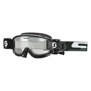 SCOTT Split OTG WFS Goggles clear works Brillentrger Motocross Brille schwarz/wei