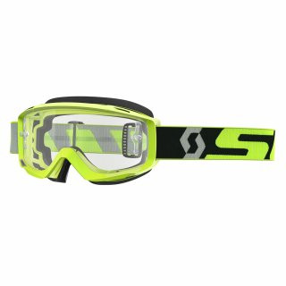 SCOTT Split OTG Goggles clear works Brillentrger Motocross Enduro Brille gelb/grau