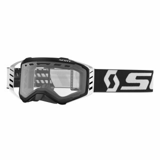 Scott Prospect Enduro Goggles clear Motocross Enduro Brille schwarz/wei