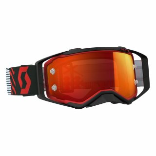Scott Prospect Goggles orange chrome works Motocross Enduro Brille rot/schwarz