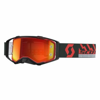 Scott Prospect Goggles orange chrome works Motocross Enduro Brille rot/schwarz