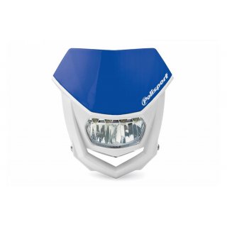 Polisport Scheinwerfermaske Halo LED wei/blau