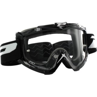 Progrip 3301 Base Line Naswa Goggles Motocross Enduro Brille schwarz