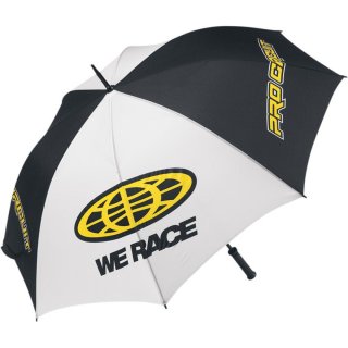 PRO CIRCUIT Umbrella Regenschirm schwarz/wei/gelb