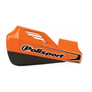 Polisport MX Rocks Ersatzschalen Handschtzer Handguards orange/schwarz