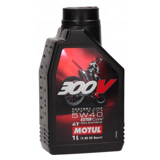 Motul 300V 4T Factory Line Off Road 5W40 synthetisches...