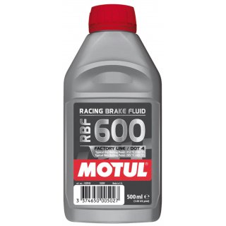 Motul RBF 600 Factory Line DOT 4 Racing Brake Fluid Bremsflssigkeit 500ml