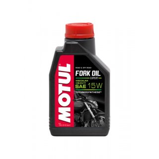 Motul Gabell Fork Oil Expert Medium Heavy SAE 15W 1Liter Flasche