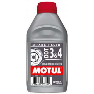 Motul Brake Fluid DOT 3 & 4 Bremsflüssigkeit 500ml Flasche