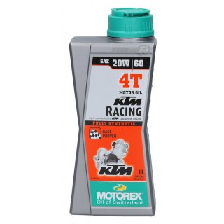 Motorex KTM Racing 4T 20W/60 Motorenl 1Liter