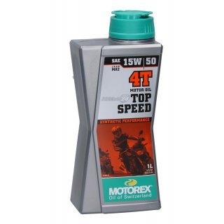 Motorex Top Speed 4T 15W/50 Synthetisches 4-Takt...