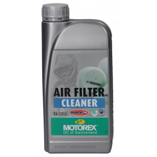 Motorex Air Filter Cleaner Luftfilterreiniger 3x1Liter Flasche