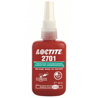 Loctite 2701 Schraubensicherung hochfest 50ml Flasche