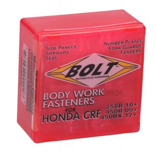 Bolt Schraubenkit Plastikteile passt an Honda CRF 250 10-13, CRF 450 09-12