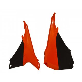 Polisport Luftfilterkasten Abdeckung links rechts passt an KTM SX SXF SMR 13-15 orange/schwarz