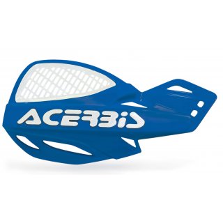 Acerbis MX Uniko Vented Handschtzer Handprotektoren blau/wei