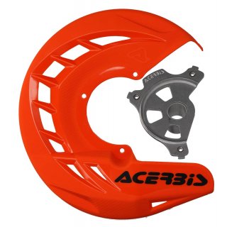 Acerbis Bremsscheibenschutz Set vorn passt an KTM SX SXF 03-15 EXC EXC-F 03-15 orange