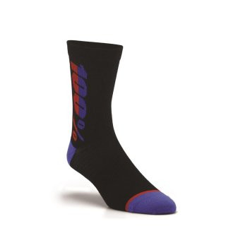 Rythym Merino Wool Performance Socks Strmpfe Socken schwarz/blau
