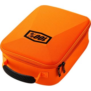 100% Fluo Orange Goggle Case Brillentasche Brillenbox Brillenetui orange