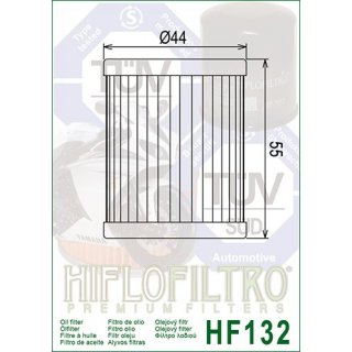 Hiflo lfilter HF 132 passt an Artic Cat Beta Suzuki DR DR-Z LT-F LT-Z RV