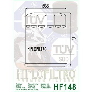 Hiflo lfilter HF 148 passt an TGB Blade Target 425-550 Yamaha FJR 1300