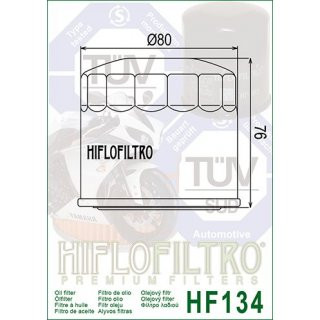 Hiflo lfilter HF 134 passt an Suzuki GSX-R 750 85-87 VS 750 86