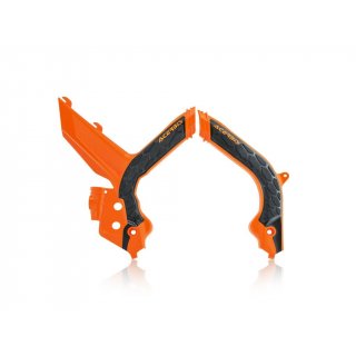 Acerbis Rahmenschtzer passt an KTM SX(F) 19-22 EXC(F) XC-W 20-23 orange/schwarz