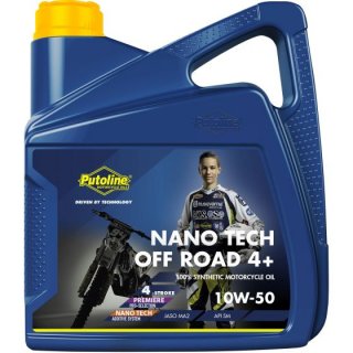 PUTOLINE Nano Tech R+ Off Road 4-Takt 10W-50 Motorl 4Liter