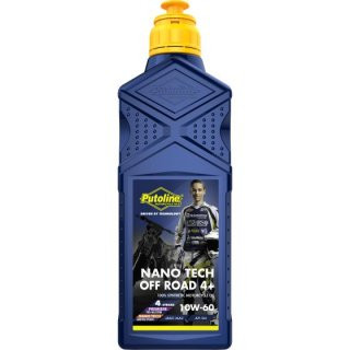 PUTOLINE Nano Tech R+ Off Road 4-Takt 10W-60 Motorl 3x1Liter Flasche