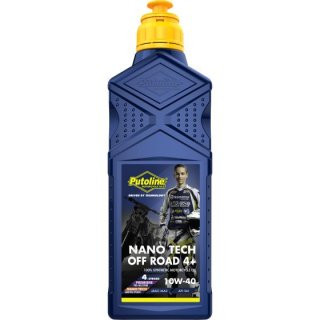 PUTOLINE Nano Tech R+ Off Road 4-Takt 10W-40 Motorl 3x1Liter Flasche