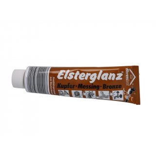 ELSTERGLANZ Kupfer-Messing-Bronze Politur Polierpaste 150ml Tube