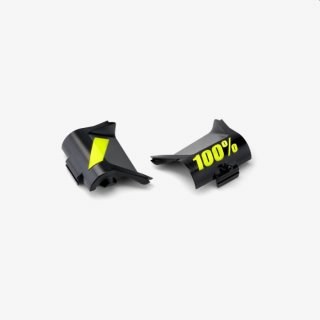 100% Accuri Forecast System Canister Covers Kanisterabdeckungen schwarz/gelb