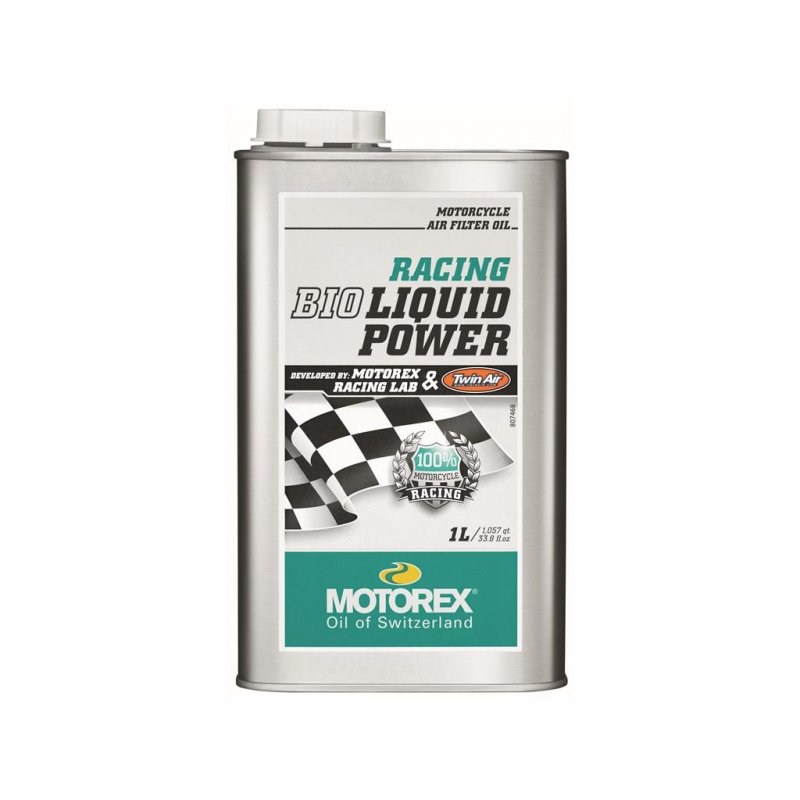 Motorex Racing Bio Liquid Power Luftfilteröl 3x1Liter Dose