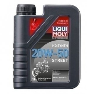 Liqui Moly Motorbike HD Synth 20W-50 Street Motorl 1Liter Flasche