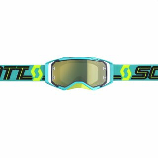 Scott Prospect Goggles Motocross Enduro Brille blau/trkis/gelb
