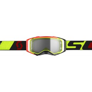 Scott Prospect Light Sensitive Goggles Motocross Enduro Brille gelb/rot/grau