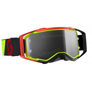 Scott Prospect Light Sensitive Goggles Motocross Enduro Brille gelb/rot/grau