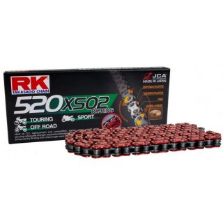 RK 520 XSO2 X-Ring Motorrad Kettenglied in rot