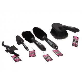 MUC-OFF 5x Premium Brush Kit Brsten-Set Brush Kit
