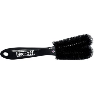 MUC-OFF Two-Prong Brush 2 in 1 Brste