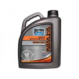 Bel-Ray V-Twin Semi Synthetic 4T Engine Oil 20W50...