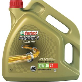 Castrol Power1 Racing 4T 10W40 Motorl 4Liter Kanister Engine Oil