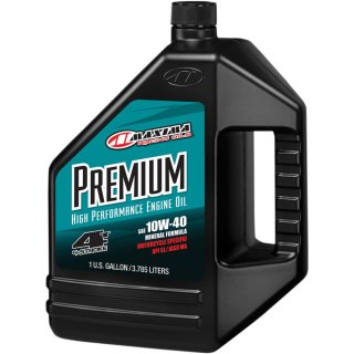 Maxima Premium 10W40 Racing Oil Synthetisch 3,785Liter Kanister Motorl