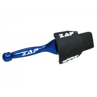 ZAP Flexs Handbremshebel passt an Suzuki RM 125 250 96-03 DR-Z 400 00-04 blau